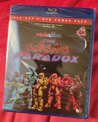 Red vs Blue: The Shisno Paradox Blu-ray + DVD Combo NEW Sealed Halo Rooster 