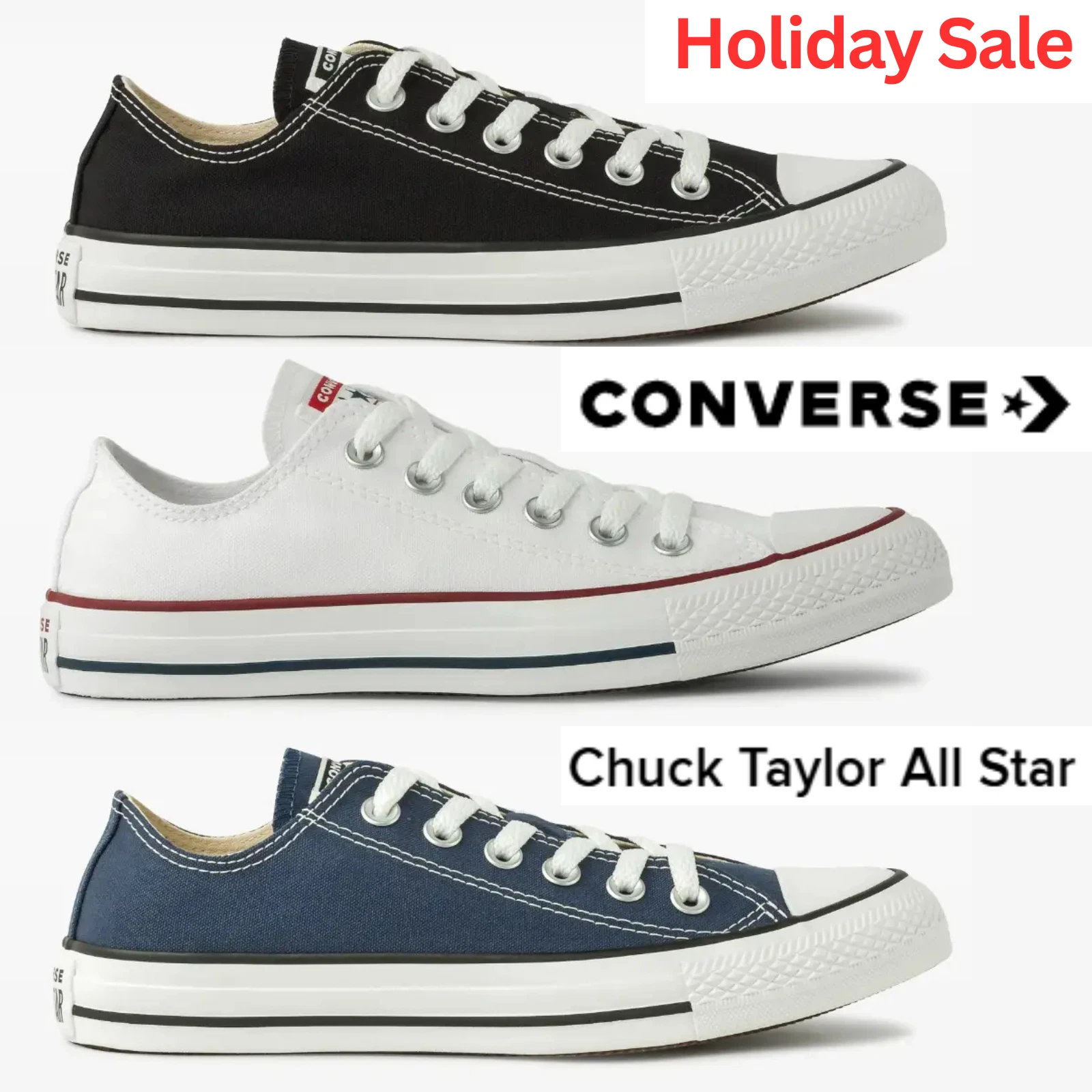 Converse CHUCK TAYLOR All Star Low Top Unisex Canvas Shoes Sneakers NEW