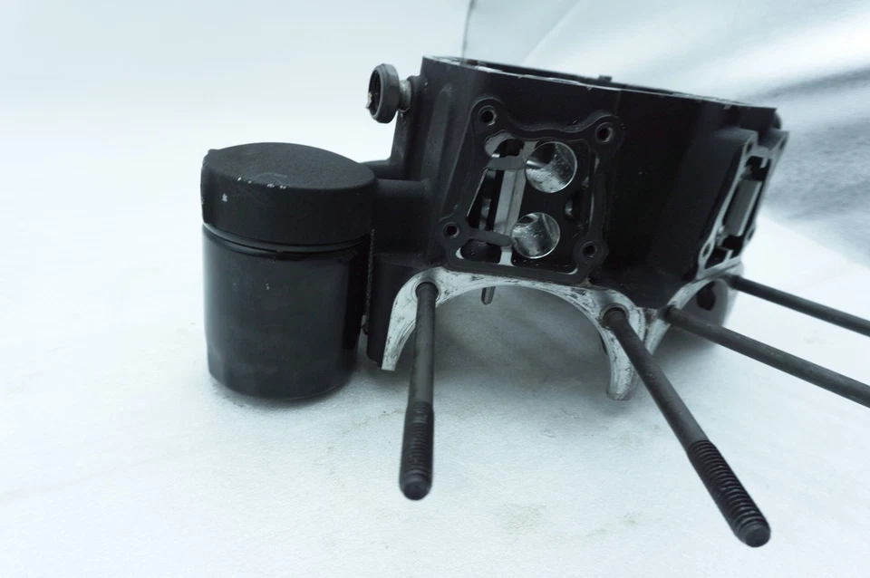 2007 Harley Touring FLHX Street Glide OEM Crankcase Shaft Engine Motor Cover Foto 4 de 4