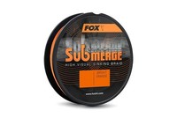 Fox Orange Submerge Sinking Braided Mainline 65Lb 0,38Mm 29,5Kg 600M