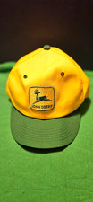 Great Looking Collectible Kids Small Size Bright Yellow Snap Back John Deere Hat