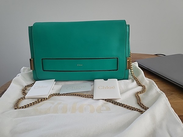 Large Elle "two way" Chloe shoulder bag / clutch