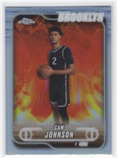 #159 2024-25 Topps Chrome Refractor Cam Johnson Nets
