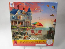 CEACO PUZZLE 1000 pc ~ David Maclean ~ VICTORIAN BEACH HOUSE