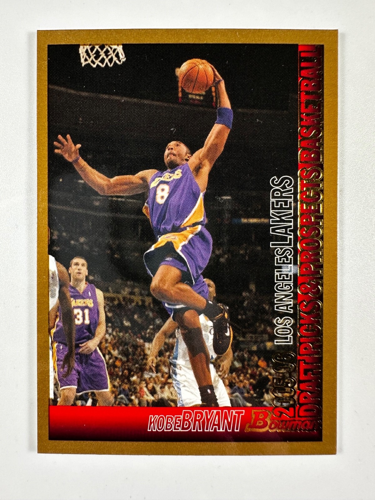 2005-06 Bowman Draft Picks & Prospects - Kobe Bryant #69 Gold