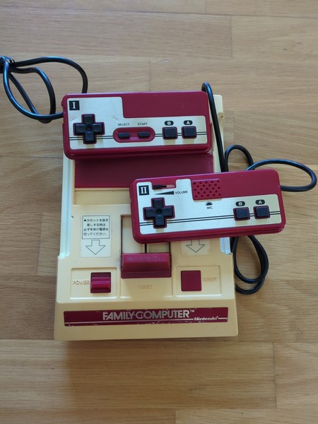 Nintendo Famicom Botones Cuadrados