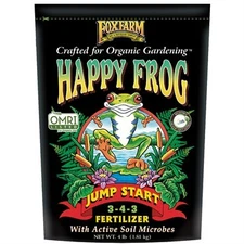 Fox Farm Happy Frog Jump Start 3-4-3 Fertilizer 4lb Bag