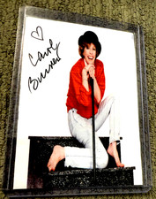 Carol Burnett Signed Autograph (The Carol Burnett Show Auto) *RARE*