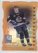1997 Donruss Elite Generations Promo Gold Die-Cut Status Mattias Ohlund #139 0q3