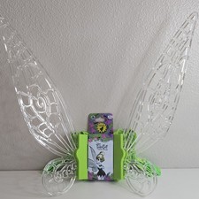 Disney Tinkerbell 14" Fairy Glow Wings 6 Modes Light Up Wearable NEW RARE