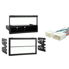 Mazda Mx-5 Miata 1999-2000 Single Or Double Din Stereo Radio Install Dash Kit Mazda Mx-5 Miata 1999-2000 Single Or Double Din Stereo Radio Install Dash Kit