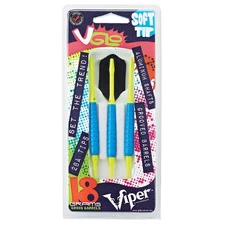 Viper Set of 3 V Glo Soft Tip Yellow and Blue 18 Grams