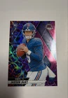 2025 Panini Mosaic - Rookies Jaxson Dart #362 Purple Scope Prizm (RC)