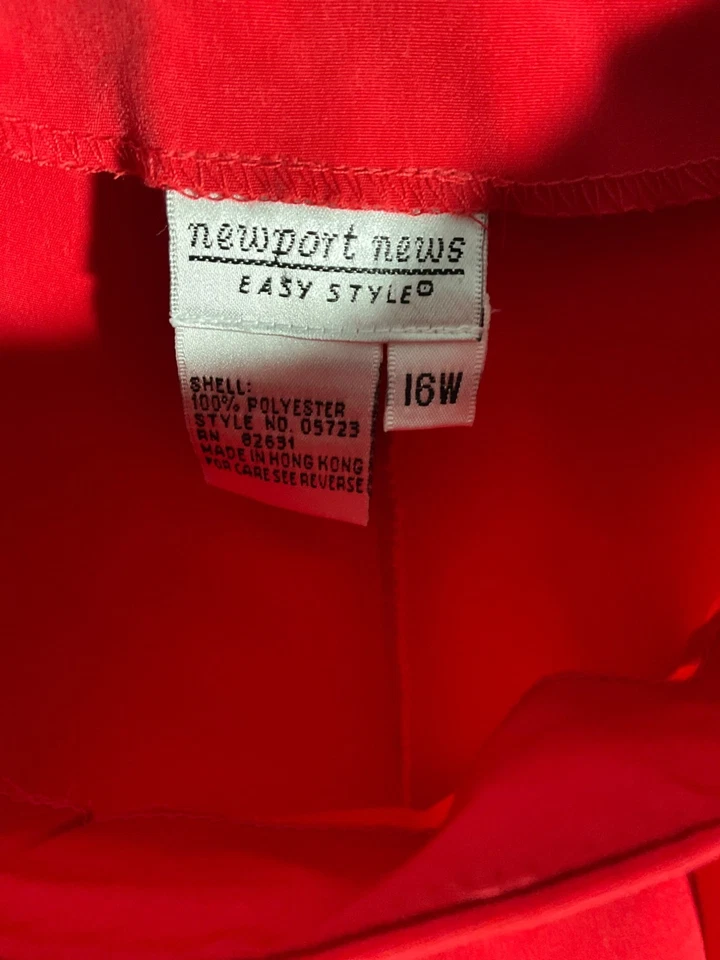 2 unidades, Newport News & Impressions Conjunto Pantalones de Vestir Mujer 16W y 14P Poliéster, Foto 2 de 3