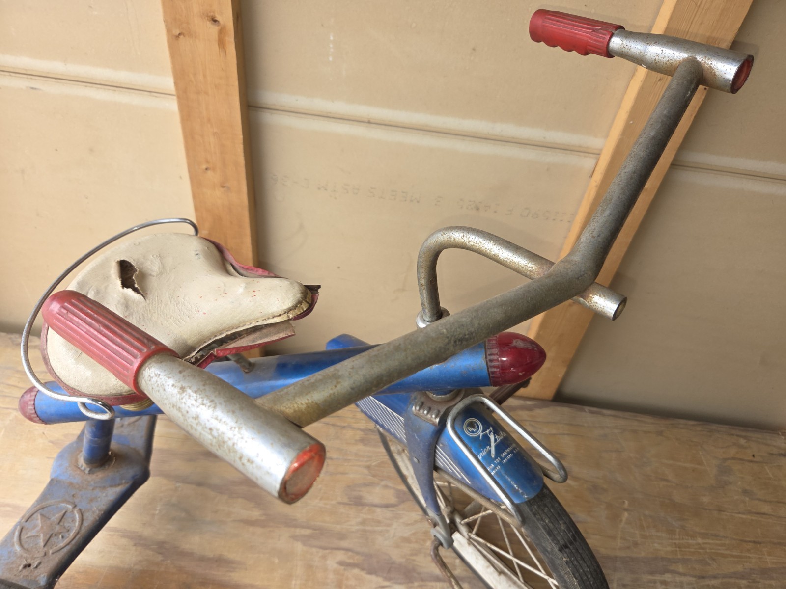 Vintage AMF Junior Steel Rocket Trike 1940s 1950s Kid’s Tricycle Antique Bicycle