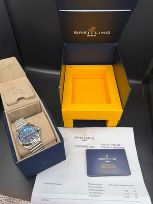 Breitling Chronomat Auromatik GMT 40 Ref. A32398 / 1 - 250 / WIE NEU