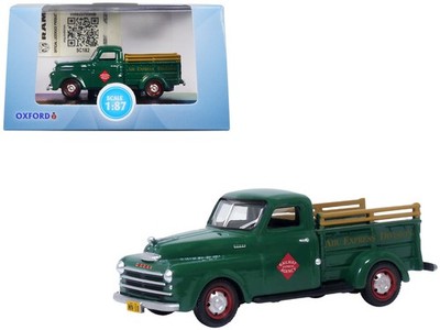 1948 Dodge B-1B Pickup Green Railway Express Agency 1/87 HO Diecast Oxford