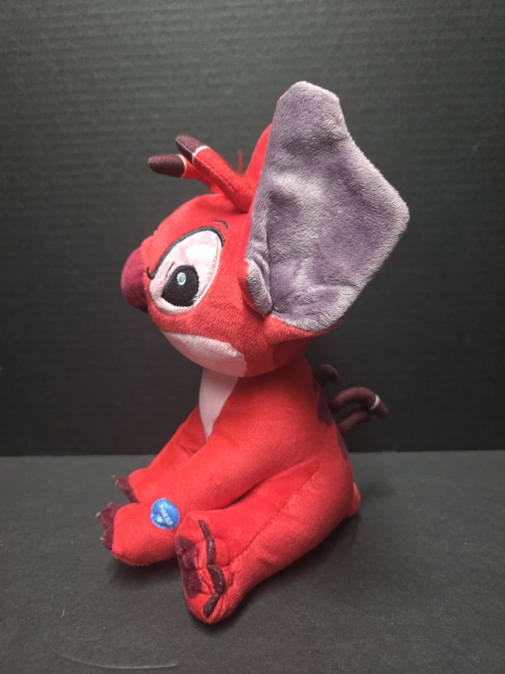 Disney Lilo And Stitch, Red Leroy Plush Talking Soft Toy - Image 2 of 4