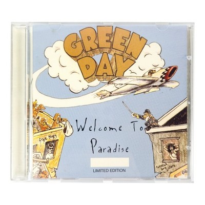 Green Day - Welcome To Paradise 1994 CD - Misprint Unnumbered Limited Edition