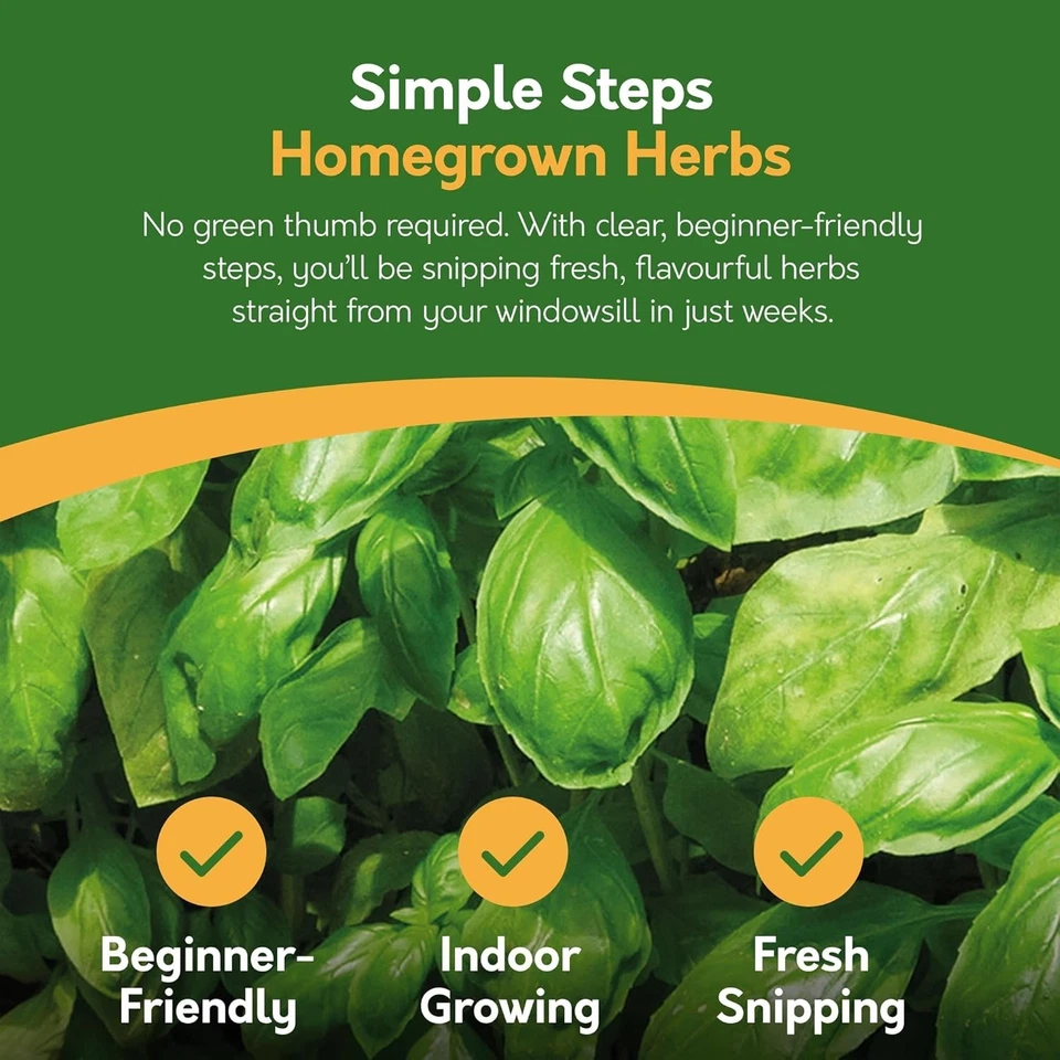 Herb Seeds | Grow Your Own Kitchen Herb Garden Kit | Gardening Gifts - Image 4 of 4