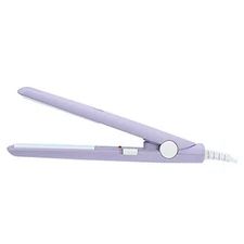 Hair Straightener, 25W PTC Straightener and Curling Iron in One Mini Flat Iron 