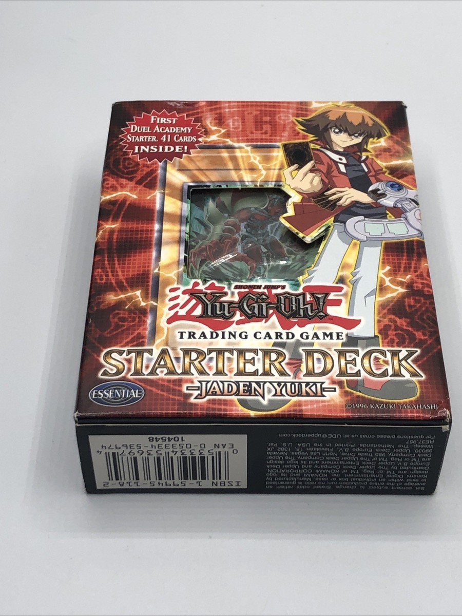 B6 NEW VINTAGE YUGIOH TRADING CARD JADEN YUKI STARTER DECK