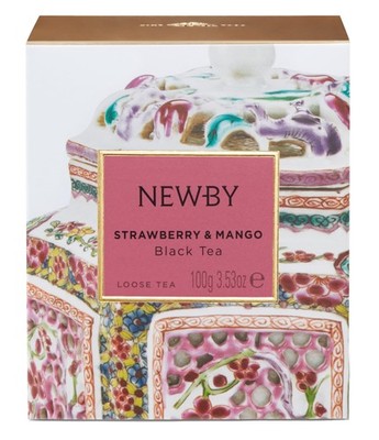 Strawberry Mango Black Tea by Newby Teas   100g Loose Leaf   Fruity & Refresh...