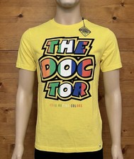 The Doctor VR46 T-Shirt Yellow Mens Small