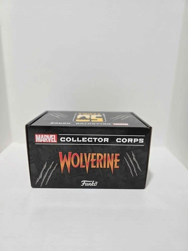 NEW Funko Pop Marvel Collector Corps Exclusive 50 Years Wolverine Box  Large L