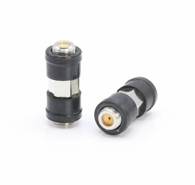 Coaxial Cable Connector Adapter - WEATHER BOOT Series - 100 Pack - Coax F-Pin
