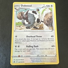 Pokemon Crown Zenith Dubwool Rare Card 122/159 NM