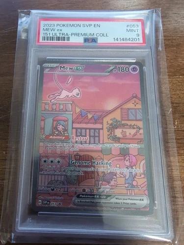 Mew 053 Sealed Promo Scarlet & Violet 151 Pokémon PSA 9