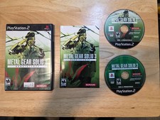 Metal Gear Solid 3 Subsistence (PlayStation 2 PS2 2006) CIB Complete & Tested