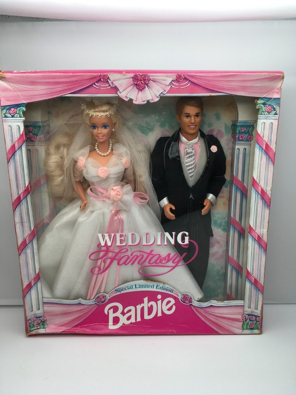 Rare: Barbie & Ken 1993 Wedding Fantasy Limited Ed. Wholesale Club Gift Set: NIB