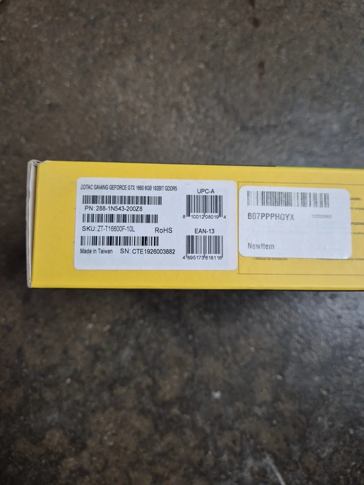 ZOTAC GeForce GTX 1660 6GB GDDR5 Graphics Card (ZT-T16600F-10L) - Image 2 of 3