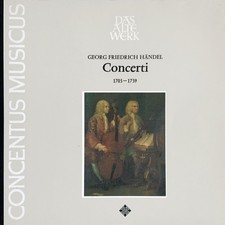 Georg Friedrich Händel, Concentus Musicus Wien, Concerti, (LP), VG+, 4048377760