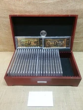 Bradford Exchange 24KT Greatest National Parks 50.00 Dollar Bills Collection