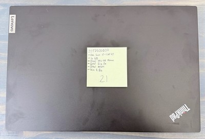 Lenovo ThinkPad E15 Gen 2 (15'', Intel) Laptop