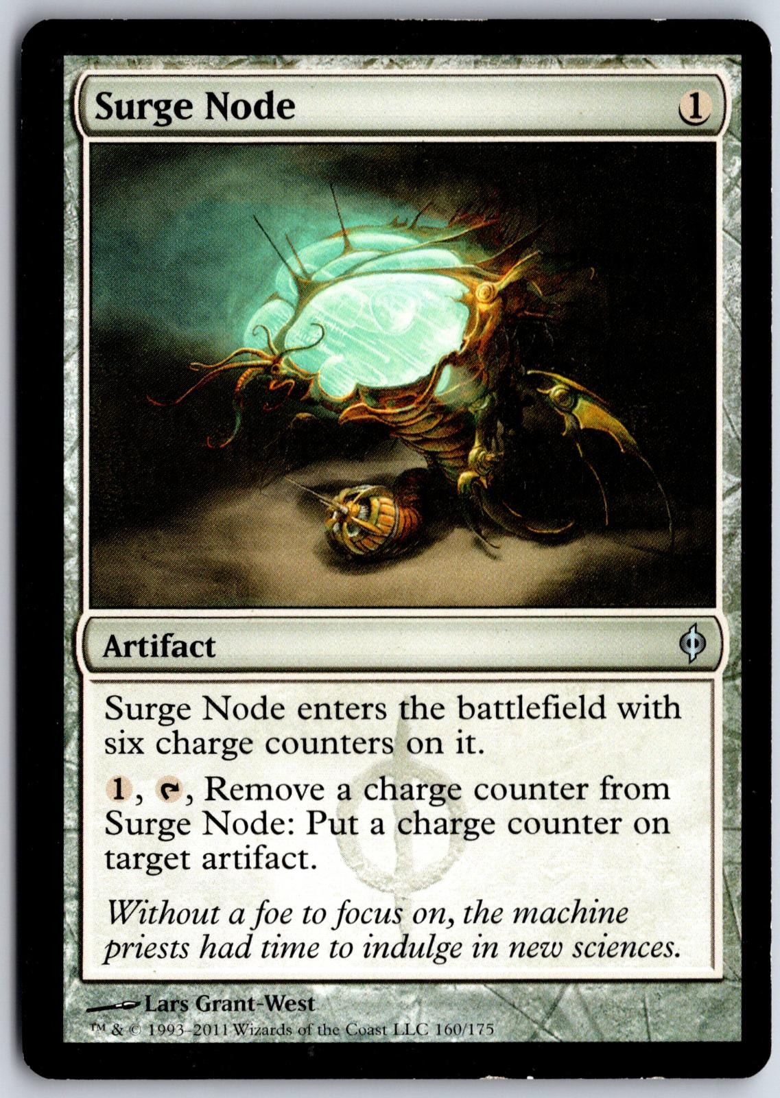 Surge Node 160 UC New Phyrexia Magic: The Gathering NM/M