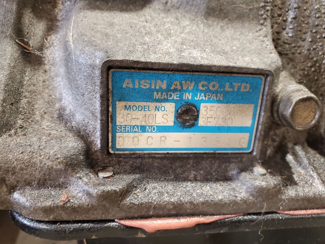 JDM TOYOTA 1JZ-GTE VVTI AUTOMATIC RWD AISIN TRANSMISSION 30-40LS
