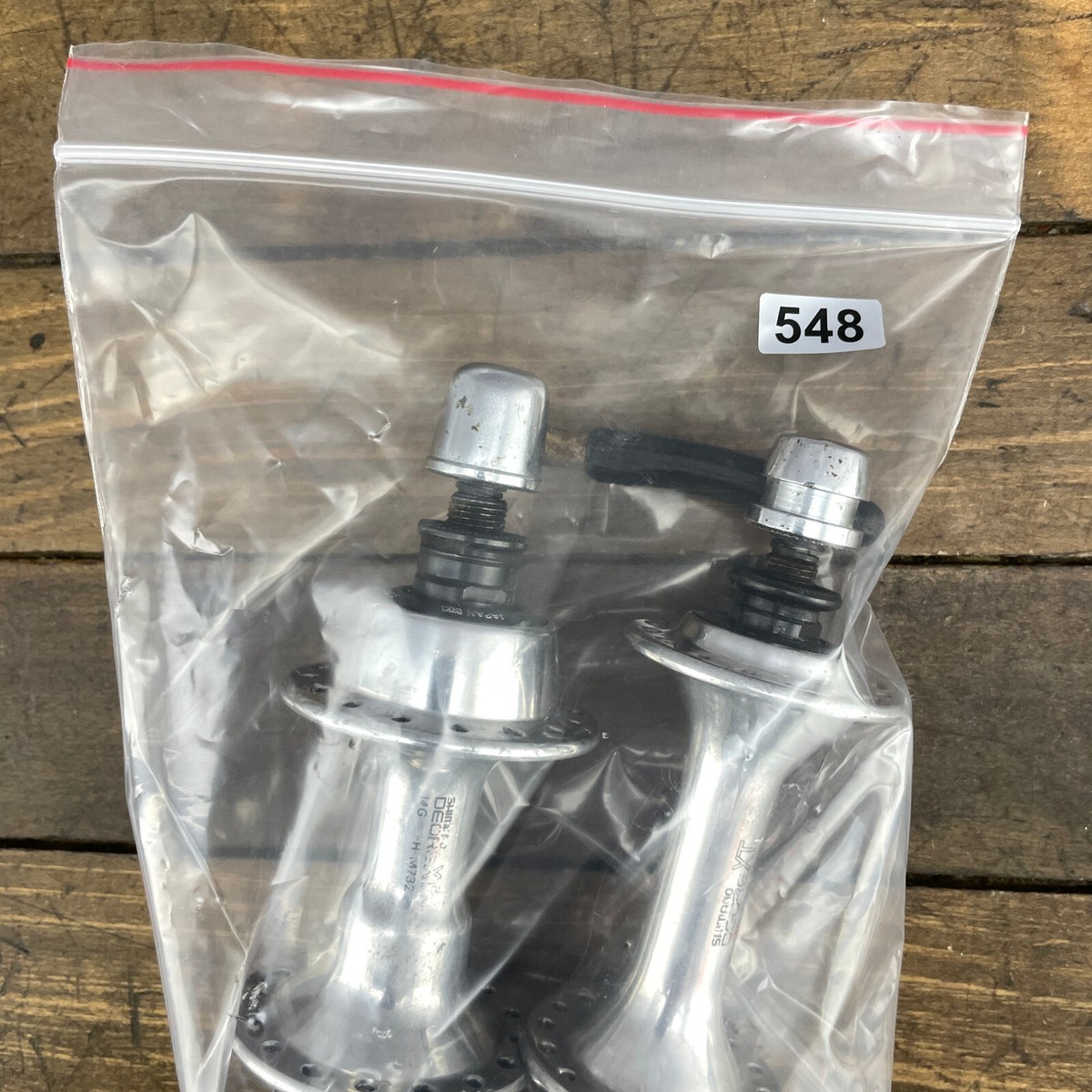 Vintage Shimano Deore XT Hub Set HB-M730 FH-M732 32 Hole MTB