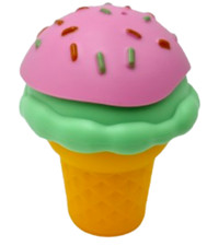 Play Food Mint Strawberry Ice Cream Cone With Sprinkles Mint