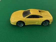 Hot Wheels FERRARI 355 Yellow w/5 Spoke Wheel #350 NICE USED CONDITIONS B319