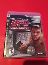UFC Undisputed 2009 (Sony PlayStation 3 2009)CIB Tested/Working