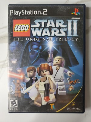 Mint Disc Playstation 2 Ps2 Lego Star Wars II - The Original Trilogy - Inc Ma...