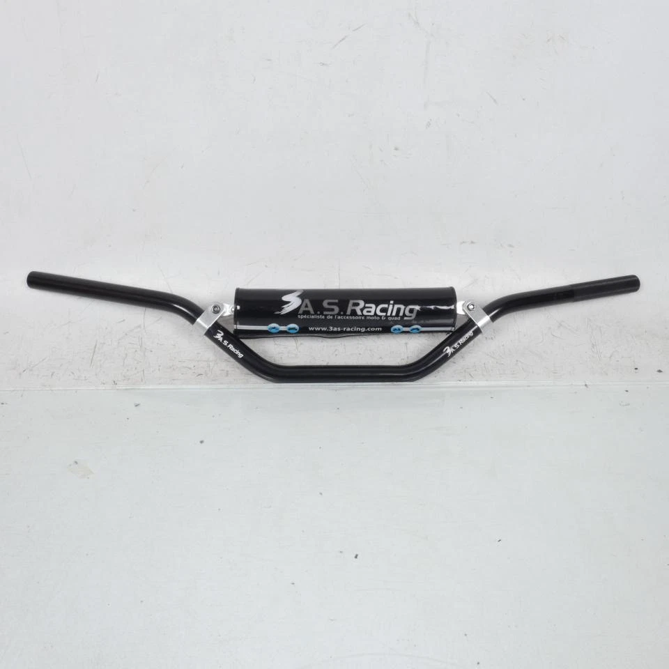 Guidon Noir Ø22mm universel 3AS Racing pour moto KTM 65 SX 2003-12 GUI3AS699-001 - Photo 3/4