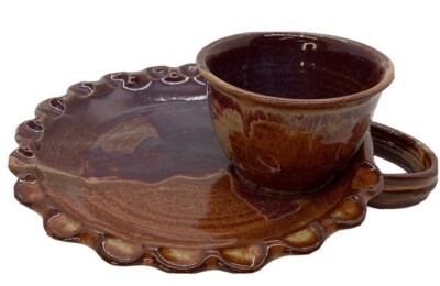 Potternot Pottery (Branson,Missouri) Snack Plate