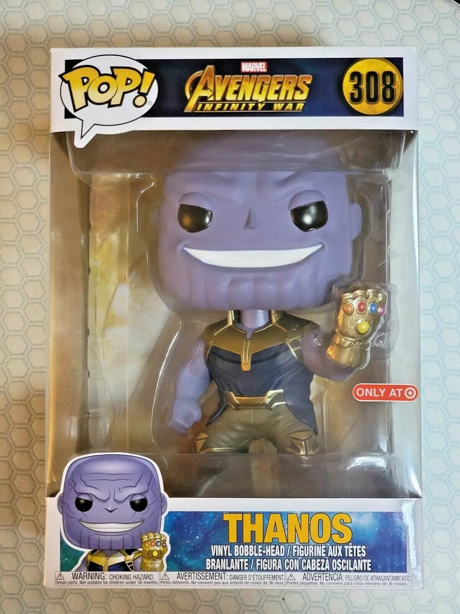 Thanos 10 Inch Marvel Avengers Infinity War Target Exclusive Funko Pop #308