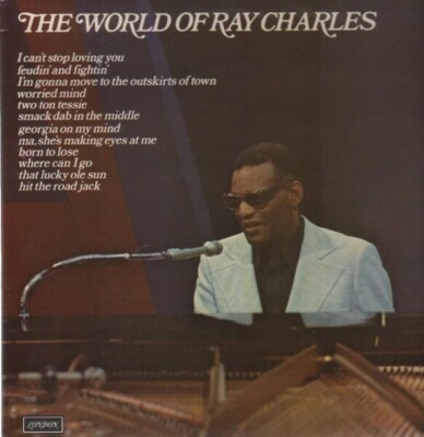 Ray Charles The World Of Ray Charles NEAR MINT London Records Vinyl LP