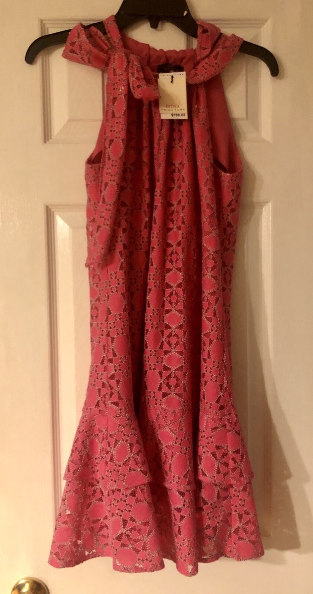 Trina Turk Womens Pink Oleander Jaunty Dress Sz XS Dillard's Trina Turk Womens Pink Oleander Jaunty Dress Sz XS Dillard's